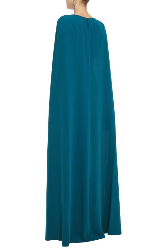 画像2: セール！ Marchesa Notte マルケッサノッテ　ケープイブニングドレス  07261 (2)