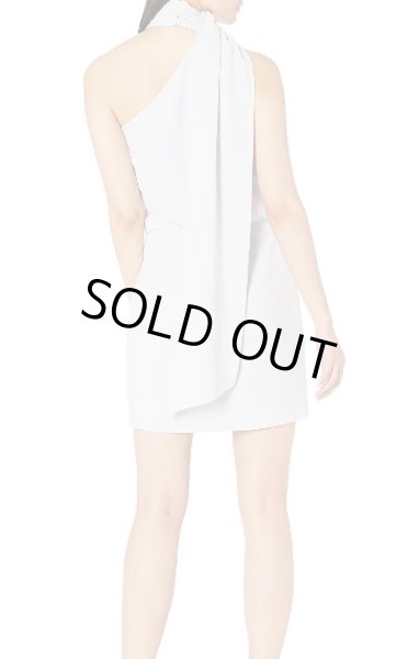 画像3: 【ドラマ使用】Halston スカーフネックドレス (3)