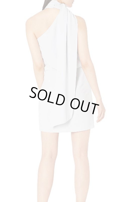 画像3: 【ドラマ使用】Halston スカーフネックドレス (3)