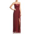 画像1: BCBGMAXAZRIA  　Sleeveless Faux-Wrap Evening Dress (1)