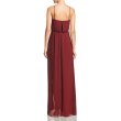 画像2: BCBGMAXAZRIA  　Sleeveless Faux-Wrap Evening Dress (2)