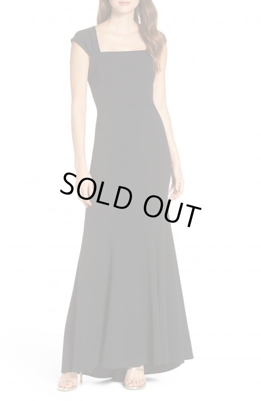 画像1: 即発！Eliza J    スクエアネックロングドレス  41717 (1)