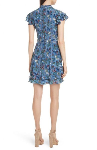 画像2: 【広瀬アリスさん着用】Alice + Olivia アリスアンドオリビア  Marta High Neck Dress (2)