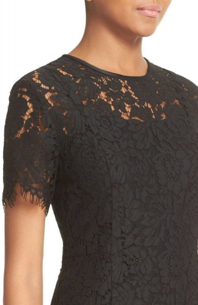 画像2: 【Nicole Lapin愛用】Diane von Furstenberg ダイアンフォンファステンバーグ Carly レースドレス (2)