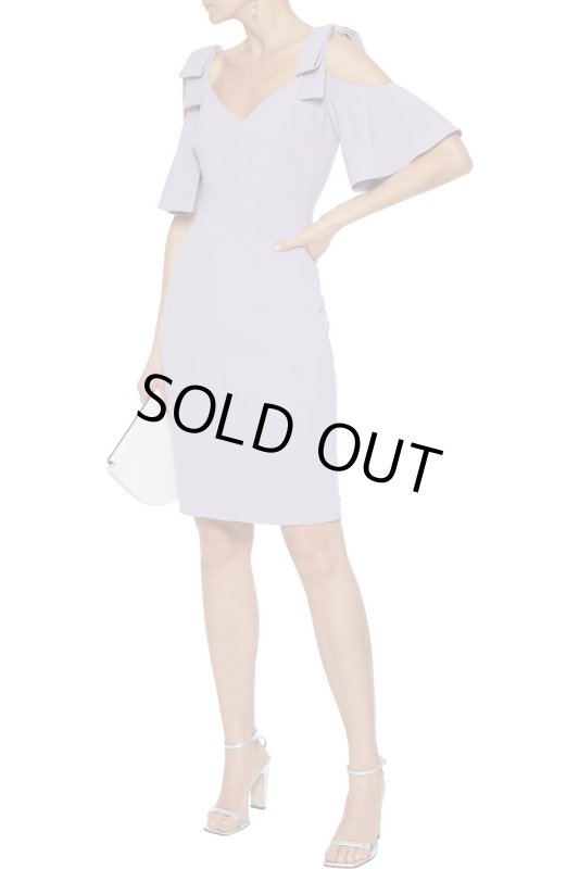 画像1: Black Halo   Monaco コールドショルダードレス (1)