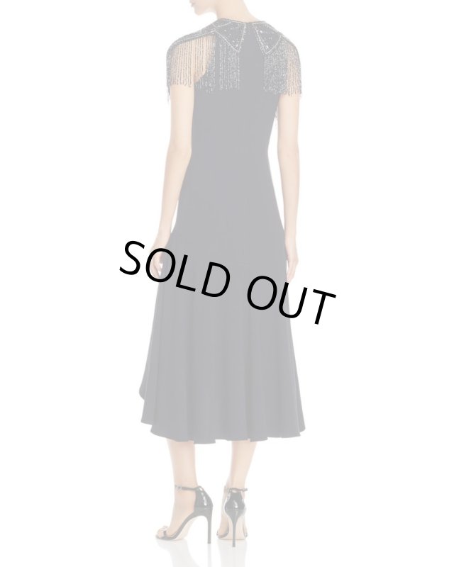 画像2: 1点のみ即発！Elie Tahari エリータハリ　  Lyla Beaded-Overlay Dress  (2)