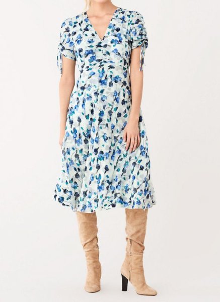 画像1: Diane von Furstenberg　ダイアンフォンファステンバーグ　Eleonora dress (1)