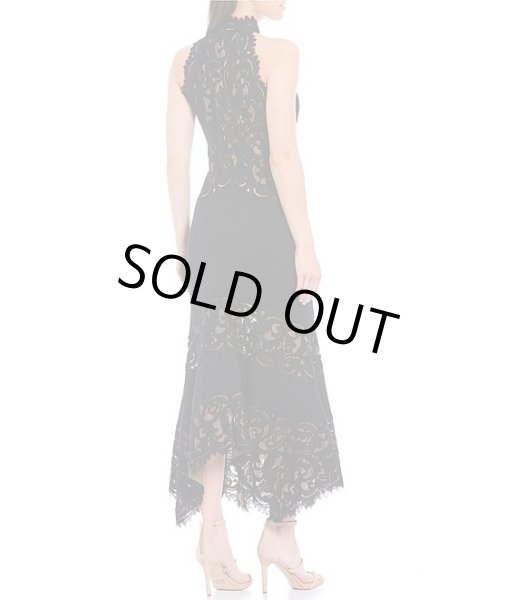 画像2: Tadashi Shoji タダシショージ   Asymmetric Hem Midi Dress  ブラック (2)