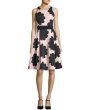 画像1: 【泉里香さん着用】KATE SPADE New York   ケイトスペード  Petal Stamp Dress (1)