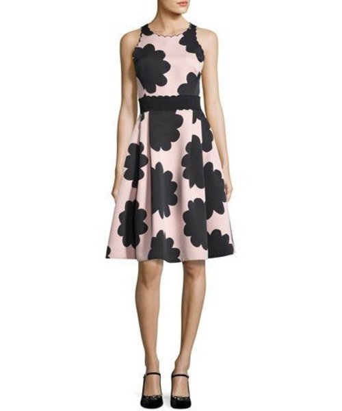 画像1: 【泉里香さん着用】KATE SPADE New York   ケイトスペード  Petal Stamp Dress (1)