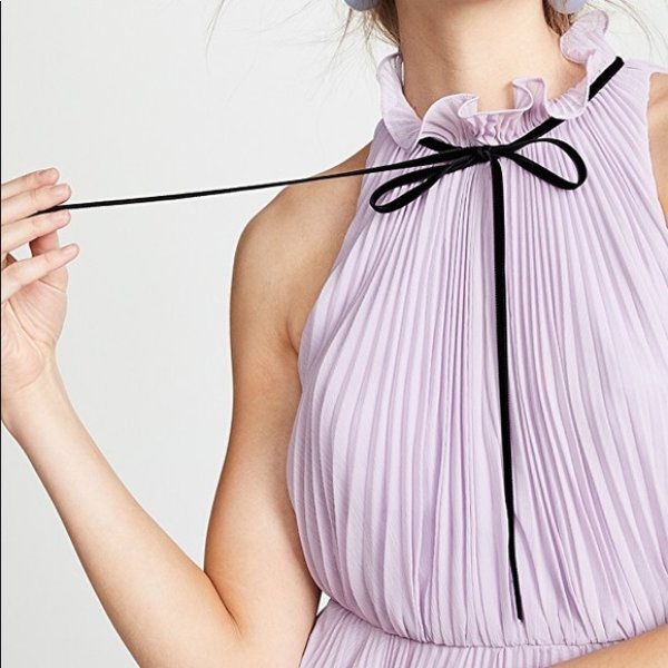 画像3: JILL JILL STUART ジルスチュアート Keene プリーツタイネックドレス  41001 (3)