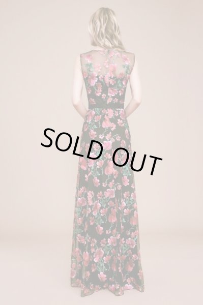 画像2: セール！【前田典子、山本美月、田中美里さん着用】Tadashi Shoji  タダシショージ Rajani ドレス　ブラック、ピンク (2)