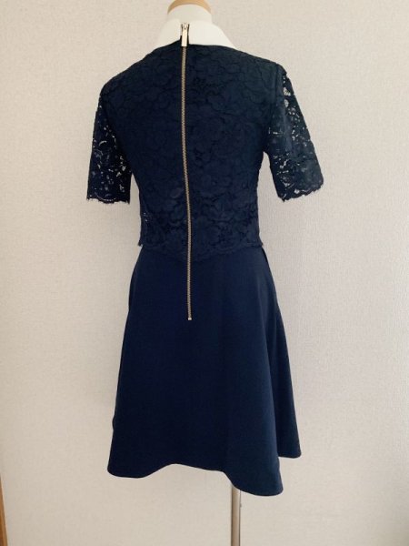 画像6: 【ドラマ使用】Ted Baker テッドベイカー  Dixxy Lace Bodice Double Layer Dress  08223 (6)