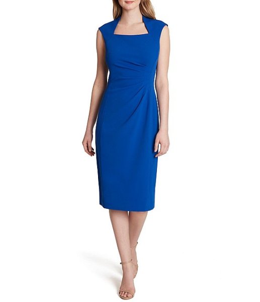 画像1: 【Gayle King着用】Tahari by ASL  Scuba Crepe Dress (1)