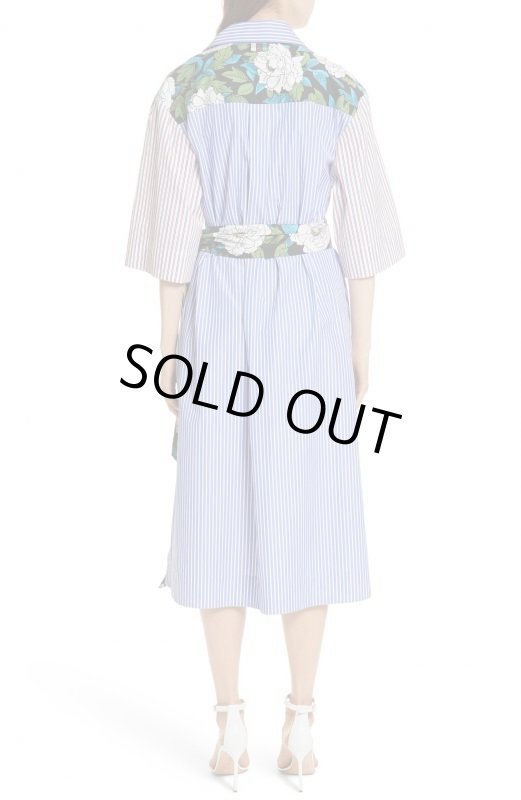 画像2: セール！【コンフィデンスマンJP、長澤まさみさん着用】Diane von Furstenberg　ダイアンフォンファステンバーグ　ミックスプリントコットンシャツドレス  30405 (2)