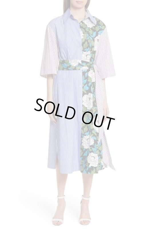 画像5: セール！【コンフィデンスマンJP、長澤まさみさん着用】Diane von Furstenberg　ダイアンフォンファステンバーグ　ミックスプリントコットンシャツドレス  30405 (5)