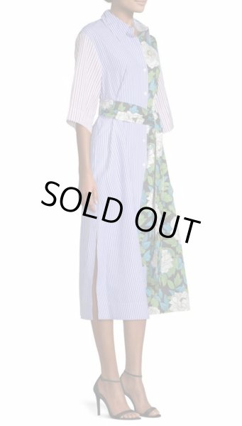 画像3: セール!【コンフィデンスマンJP、長澤まさみさん着用】Diane von Furstenberg ダイアンフォンファステンバーグ ミックスプリントコットンシャツドレス  30405 (3)