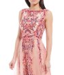 画像4: Tadashi Shoji  タダシショージ  Sleeveless Floral tulle Gown　ピンク (4)