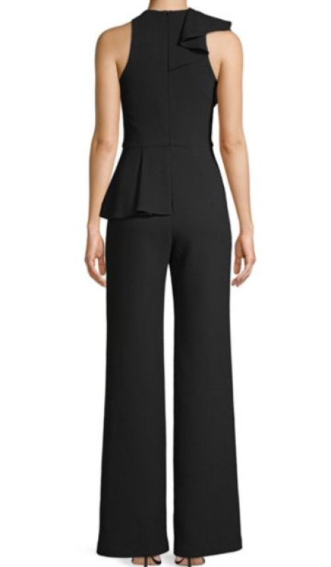 画像2: 【ドラマ使用】Black Halo 　Felicia ジャンプスーツ　ブラック (2)