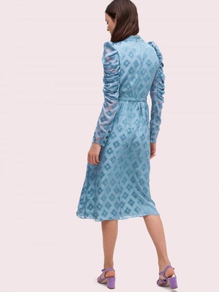 画像2: 再販売!【ピッパミドルトン愛用】KATE SPADE New York   ケイトスペード devore dress (2)