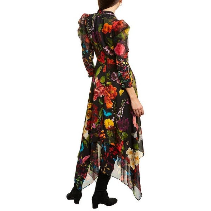 画像2: 【桐谷美玲さん着用】Alice + Olivia アリスアンドオリビア　 Karen dress  11056 (2)