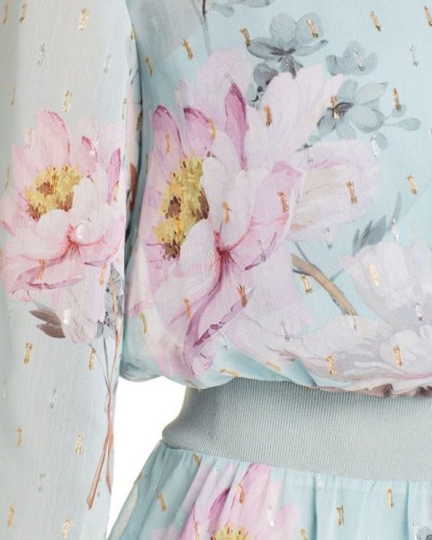 画像4: Ted Baker テッドベイカー   DANNYEL Butterscotch Hankerchief Dress  06072 (4)