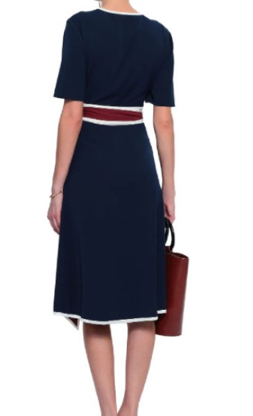 ドラマ使用 Tory Burch トリーバーチ ネイビーラップドレス インポートワンピース通販babyface ドラマ使用 Tory Burch トリーバーチ ネイビーラップドレス インポートワンピース通販babyface