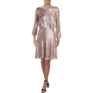 Tadashi Shoji タダシショージ スパンコールホルターネック