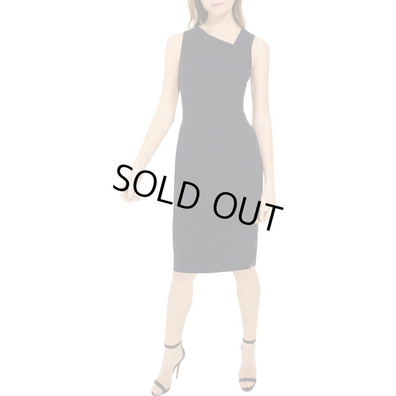 画像1: Halston Heritage アシンメトリックワンピース (1)