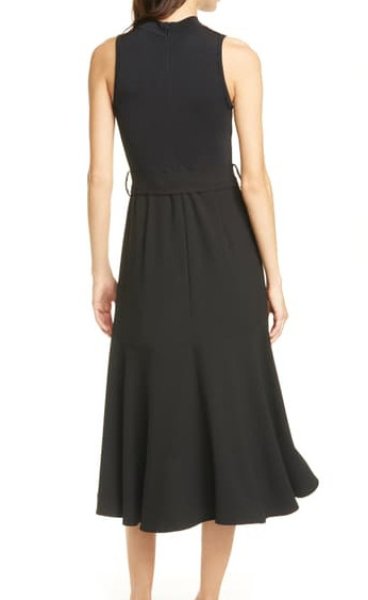 画像2: Ted Baker テッドベイカー   Corvala ハイロードレス ブラック  51605 (2)