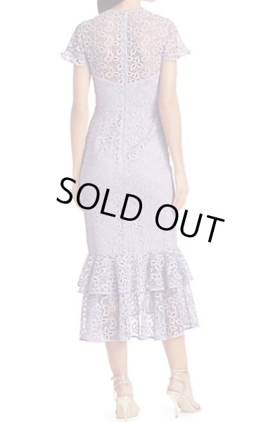 画像3: ML Monique Lhuillier モニークルイリエ レースミディドレス  41909 (3)
