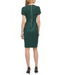 画像2: 【Jamie Yuccas着用】Calvin Klein カルバンクライン  Tulip-Sleeve Sheath Dress (2)