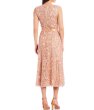 画像2: Tadashi Shoji  タダシショージ　Sequin Embroidered Corded Lace Midi Dress ピンク系 (2)