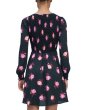 画像2: 【ドラマ使用】KATE SPADE New York   ケイトスペード　Rose Garden Smocked Satin Dress (2)