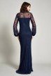 画像2: 再販売！Tadashi Shoji タダシショージ   Neriah gown ネイビー系 (2)