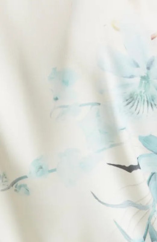 画像3: 【Carissa Loethen Culiner着用】Ted Baker テッドベイカー 花柄ロングスリーブラップドレス (3)