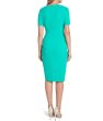 画像2: 【Hoda Kotb着用】Tahari by ASL   Knotted Tie Waist Scuba Crepe Sheath Dress (2)