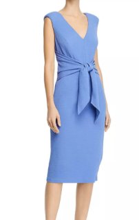 Adrianna Papell / アドリアナ パペル Stripe Bead Sheath Dress 