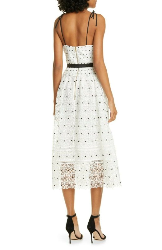 画像2: 【紗栄子さん、TWICE チェヨン愛用】Self Portrait　セルフポートレート　Azaelea Hibiscus Lace dress (2)