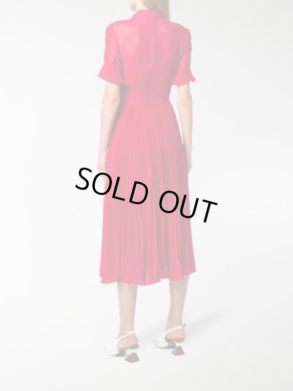 画像2: 【紅白歌合戦、綾瀬はるかさん着用】Self Portrait　セルフポートレート　プリーツリボンネックドレス (2)