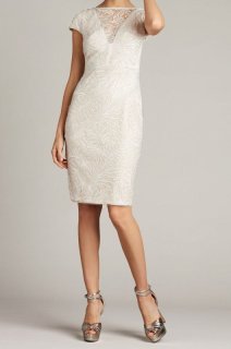 ★セール♪★TADASHI SHOJI レースフリンジドレス★ セール！Tadashi Shoji タダシショージ フリンジレースドレス