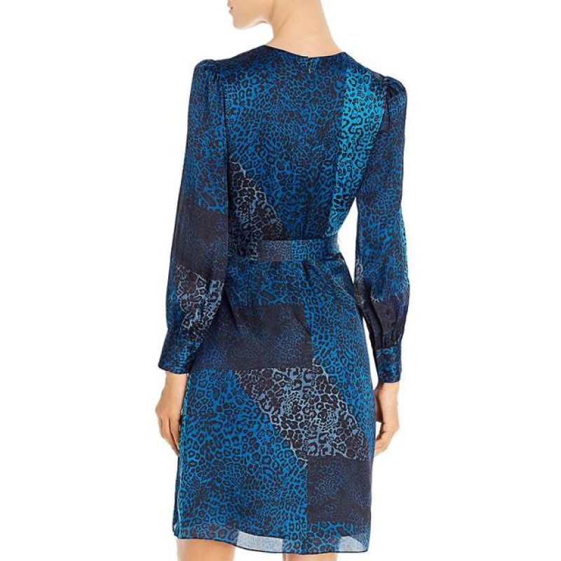 画像2: 【セレブ多数愛用】Elie Tahari エリータハリ　 Leah シルクVネックドレス (2)