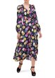 画像1: KATE SPADE New York   ケイトスペード　 winter garden floral midi wrap dress (1)