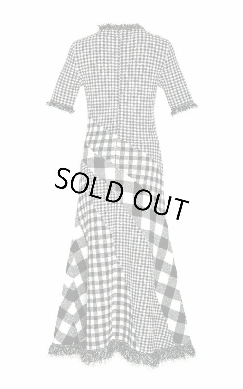 画像2: Oscar de la renta オスカーデラレンタ　ツイードチェックドレス (2)