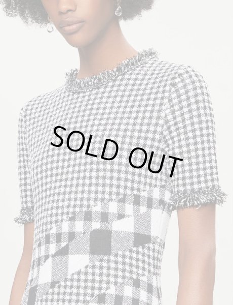 画像3: Oscar de la renta オスカーデラレンタ ツイードチェックドレス (3)