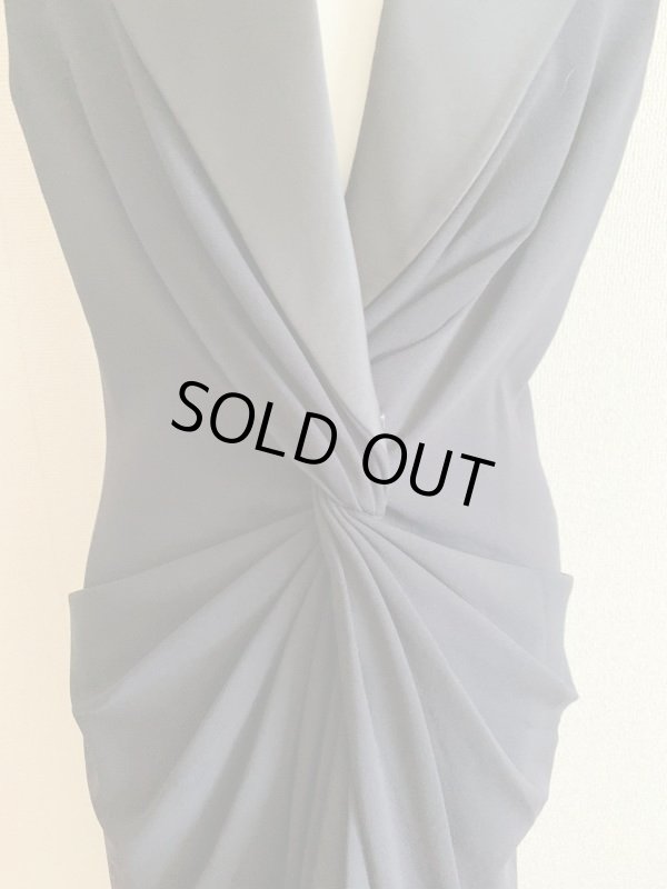 画像4: 値下げ！1点のみ即発！【アンミカさん着用】Tadashi Shoji  タダシショージ 　ATIKE タキシードドレス　ブラック (4)