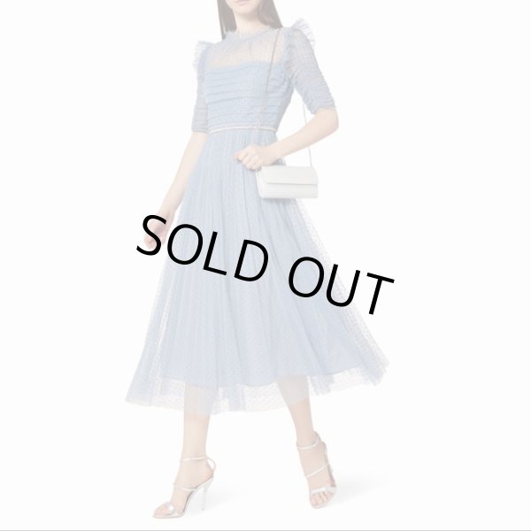 画像1: Self Portrait　セルフポートレート　Point D'esprit Tulle Dress  40903 (1)