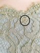 画像4: ワケあり特価品！【檀れいさん、黒谷友香さんご着用】Tadashi Shoji   Scalloped Lace Cocktail Dress　ブルー、グリーン系 (4)