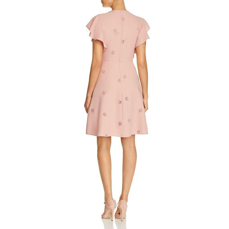 画像2: KATE SPADE New York   ケイトスペード　Cut-Out Flutter Sleeves Dress  20703 (2)