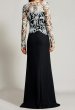 画像2: Tadashi Shoji  パーティードレス　HARUKI  Lace Gown ブラック、アイボリー (2)